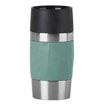 Tefal - Taza térmica 300 ml COMPACT MUG acero inoxidable/Verde