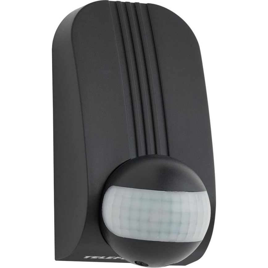 Telefunken 306505TF - Sensor de movimiento para exterior 180° IP44 negro