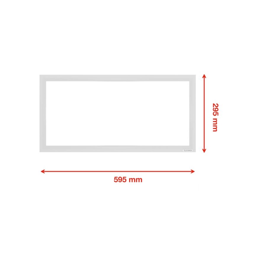 Telefunken 308706TF - Plafón LED con sensor LED/36W/230V