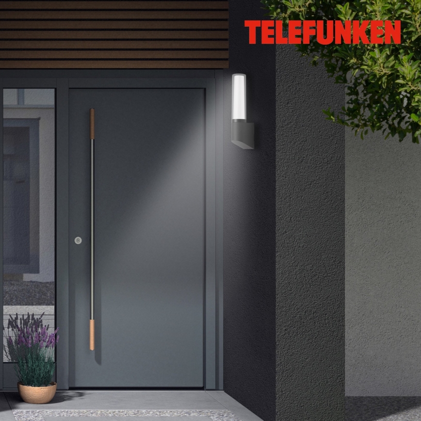 Telefunken 311305TF - Aplique LED para exterior LED/8W/230V IP44