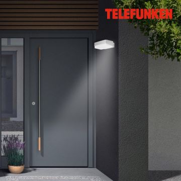 Telefunken 312204TF - Aplique LED para exterior LED/14W/230V IP44