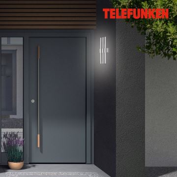 Telefunken 313304TF - Aplique LED para exterior 3xLED/4W/230V IP44