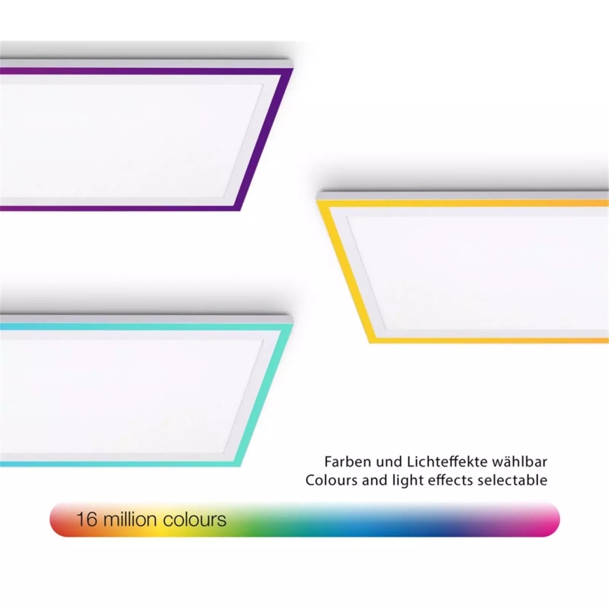 Telefunken 321706TF - LED RGB Panel regulable LED/24W/230V 3000-6500K + control remoto