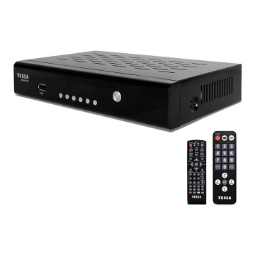 TESLA Electronics - DVB-T2 H.265 (HEVC) Receptor + 2x mando a distancia