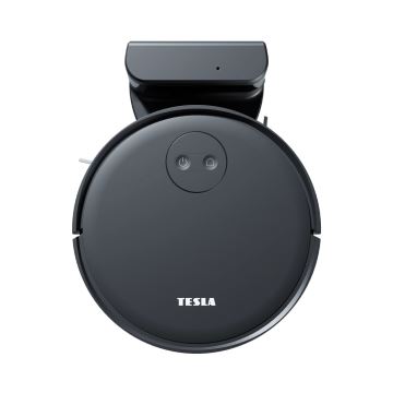 TESLA Smart - Robot aspirador inteligente 2en1 2000 mAh Wi-Fi negro + control remoto