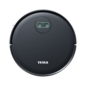 TESLA Smart - Robot aspirador inteligente 2en1 2000 mAh Wi-Fi negro + control remoto