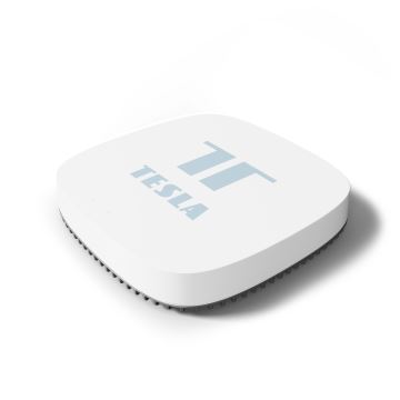 TESLA Smart - SET 3x Cabezal térmico inalámbrico inteligente 2xAA + inteligente Puerta Hub Zigbee Wi-Fi