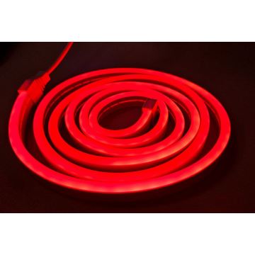 Tira flexible LED NEON LED/5V USB 1,8 m rojo