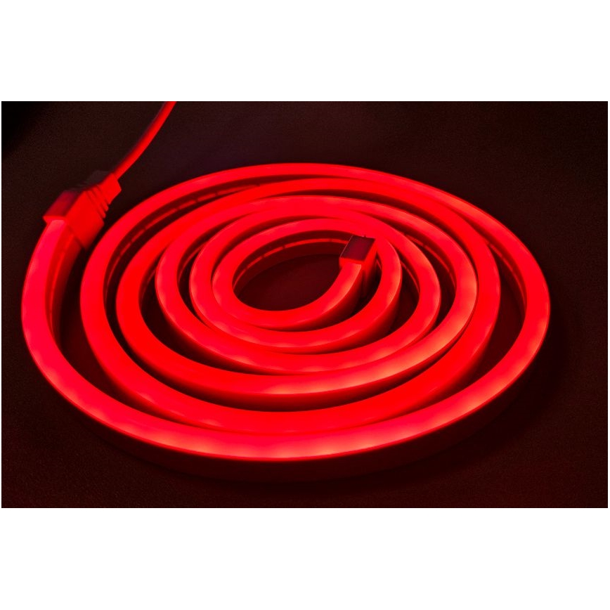 Tira flexible LED NEON LED/5V USB 1,8 m rojo