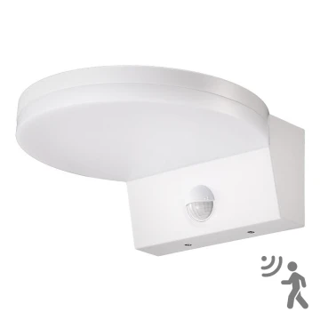 Top Light - LED Aplique para exterior con sensor NOVARA LED/15W/230V IP65 blanco