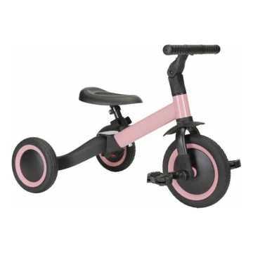 Top Mark - Bicicleta de empuje 4en1 KAYA rosa