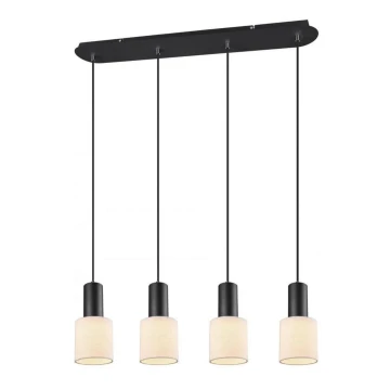 Trio - Lámpara colgante WAILER 4xGU10/5W/230V beige