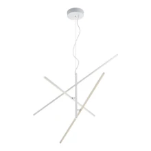 Trio - Lámpara de araña LED regulable TIRIAC 3xLED/8,5W/230V blanco