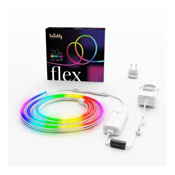 Twinkly - LED RGB Tira regulable FLEX 200xLED 2 m Wi-Fi