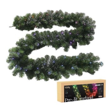 Twinkly - LED RGBW Decoración de navidad regulable PRE-LIT GARLAND 50xLED 6,2m Wi-Fi