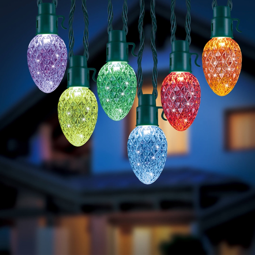 Twinkly - LED RGB Regulable exterior Cinta de Navidad FACETED 80xLED 26,5 m IP44 Wi-Fi