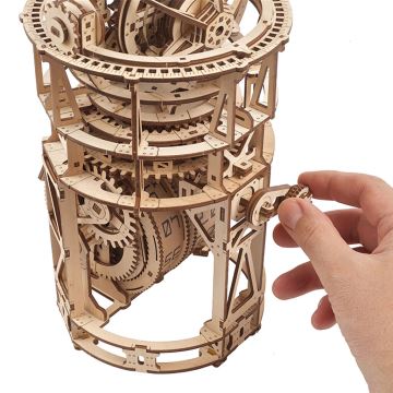 Ugears - 3D puzzle mecánico de madera Mecanismo de relojería con tourbillon