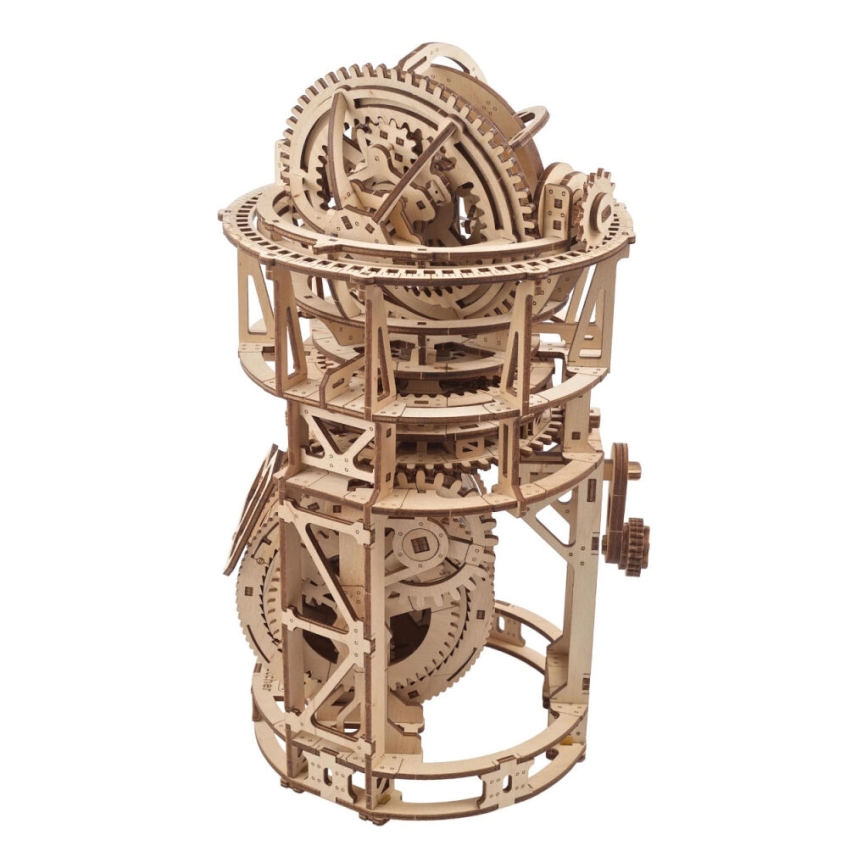 Ugears - 3D puzzle mecánico de madera Mecanismo de relojería con tourbillon