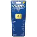 Varta 18631201401 - Linterna frontal recargable y regulable LED OUTDOOR SPORTS LED/5V IPX4	amarillo