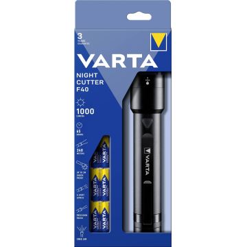 Varta 18902101121 - Linterna LED regulable NIGHT CUTTER LED/6xAA IPX4