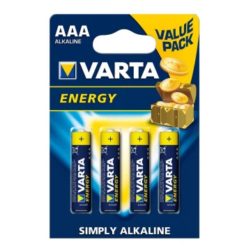 Varta 4103 - 4 pz. Pilas alcalinas ENERGY AAA 1,5V