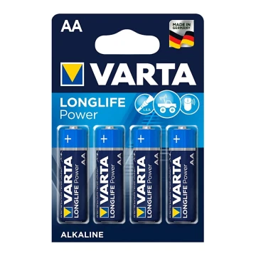 Varta 4906 - 4 uds Pilas alcalinas LONGLIFE AA 1,5V