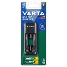 Varta 57651201421 - Cargador de baterías 2xAA/AAA 800mAh 5V