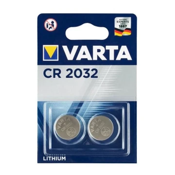 Varta 6032101402 - 2 uds Pila de botón de litio ELECTRONICS CR2032 3V