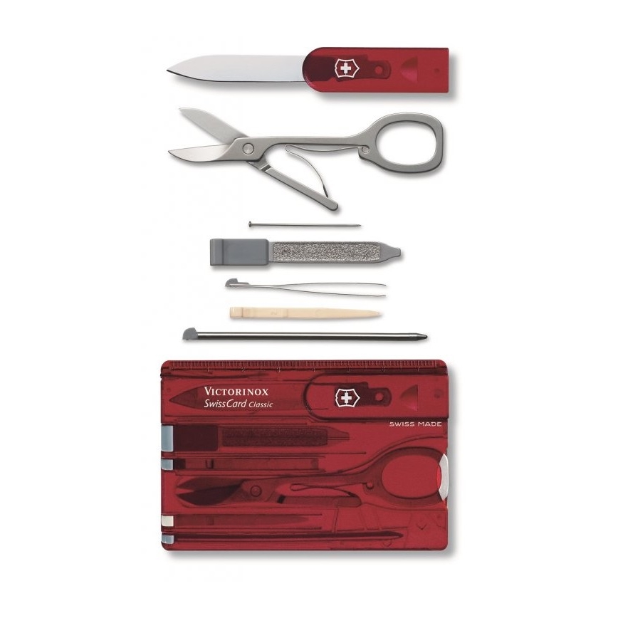 Victorinox - Juego multifuncional 10 funciones rojo