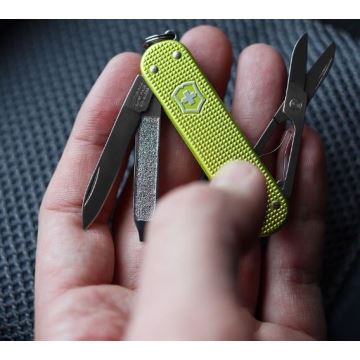 Victorinox - Navaja multifunción Alox Limited edition 5,8 cm/5 funciones verde