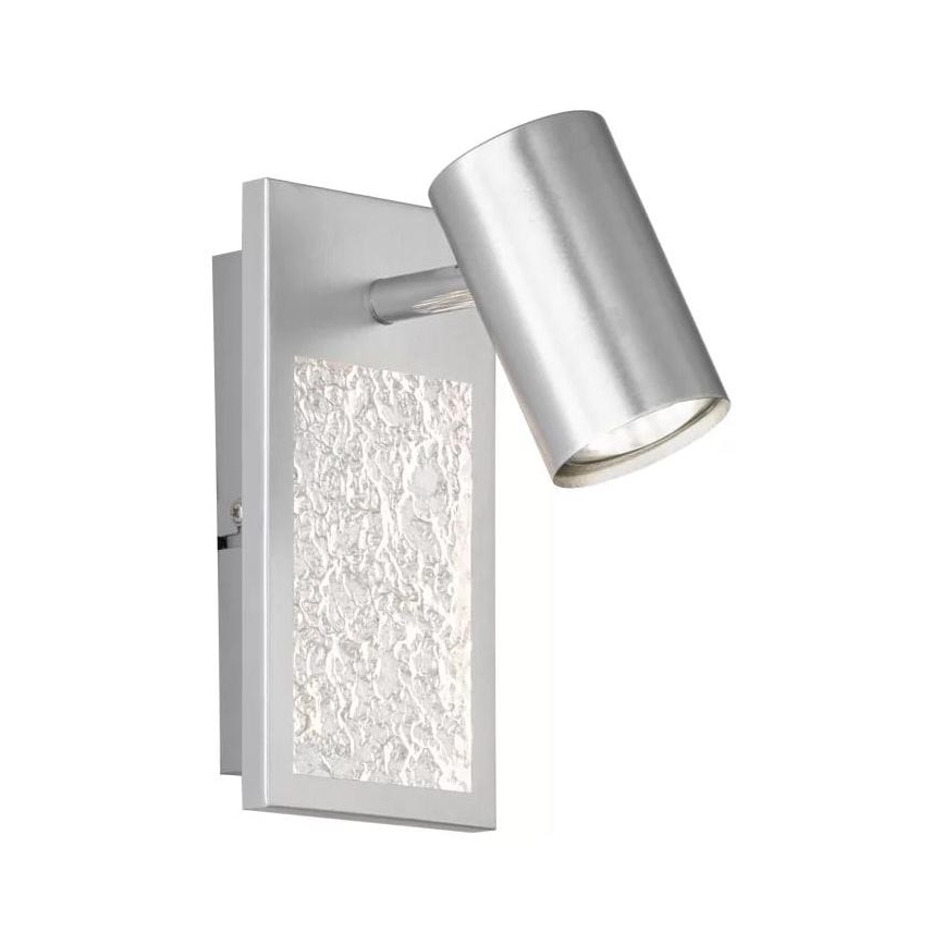 Wofi 11589 - Foco LED de pared BALI 1xGU10/5W/230V + LED/6W/230V