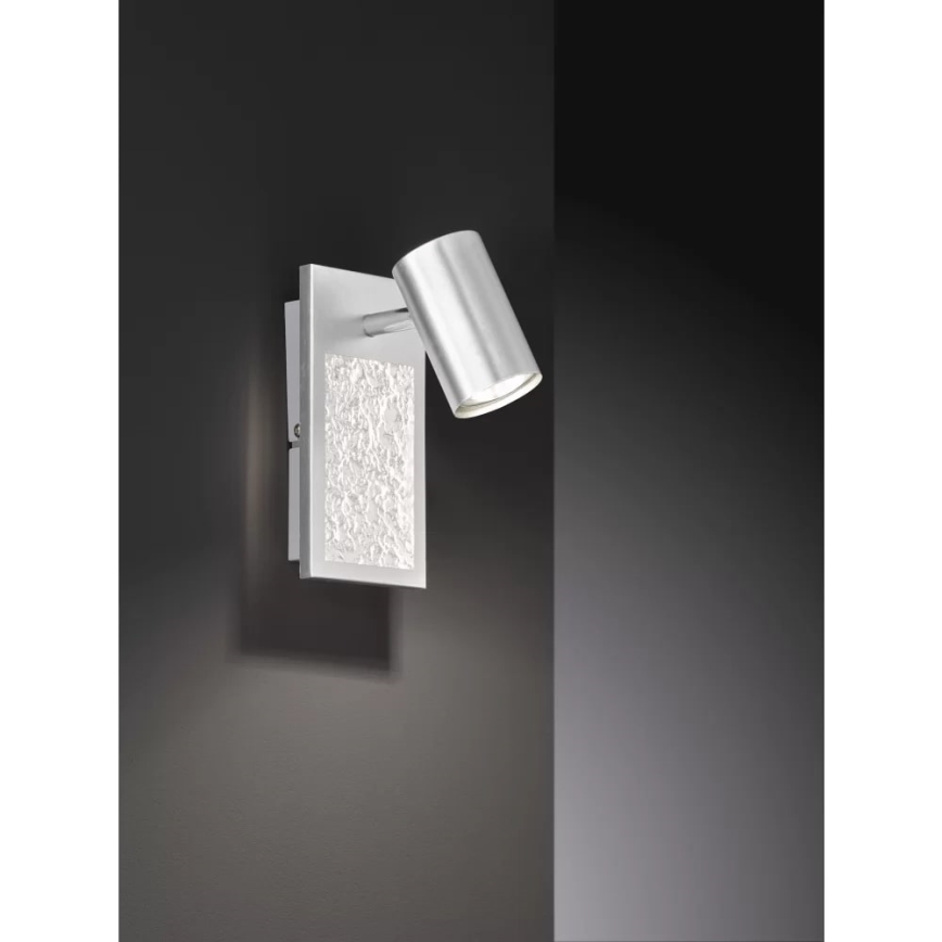 Wofi 11589 - Foco LED de pared BALI 1xGU10/5W/230V + LED/6W/230V