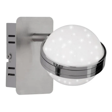 Wofi 4241.01.54.6000 - Aplique LED de pared MONDE 1xLED/6W/230V