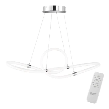 Wofi 6883.01.01.9100 - Lámpara LED regulable con cable MIRA LED/40W/230V 3000-6000K + mando a distancia