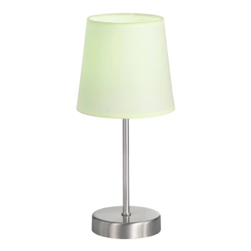 Wofi 832401178000 - Lámpara de mesa CESENA 1xE14/42W/230V verde