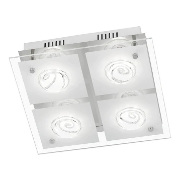 Wofi 9105.04.01.6300 - Plafón LED TYRA 4xLED/4W/230V