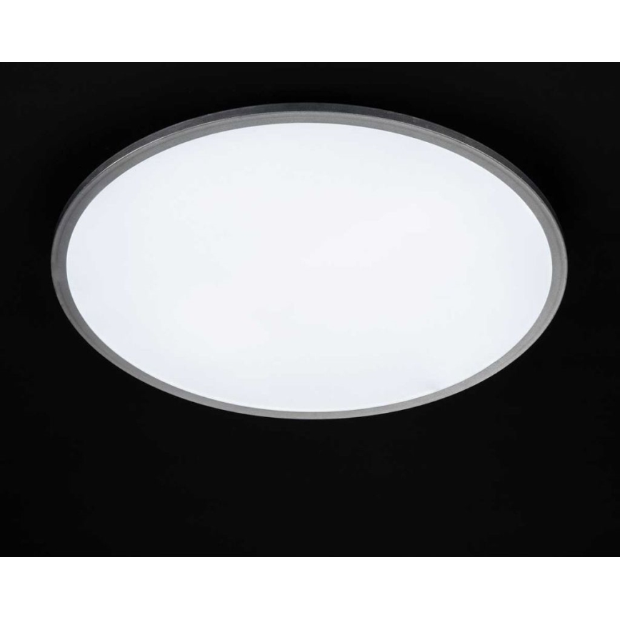 Wofi 9457.01.70.9400 - Plafón LED regulable LINOX LED/20W/230V 3000-6000 + control remoto