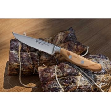 Wüsthof - Cuchillo chuletero AMICI 12 cm madera de olivo