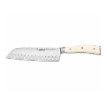 Wüsthof - Cuchillo de cocina japonés CLASSIC IKON 17 cm cremoso