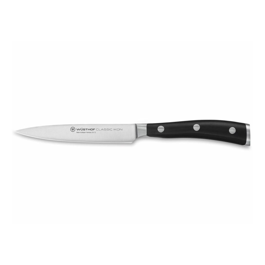 Wüsthof - Cuchillo de cocina para mechar CLASSIC IKON 12 cm negro