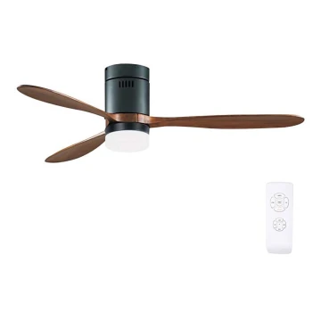 Zambelis 19144 - Ventilador de techo LED LED/15W/230V 3000/4000/6000 cereza + mando a distancia