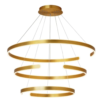 Zambelis 2014 - Lámpara de araña LED regulable LED/120W/230V dorado