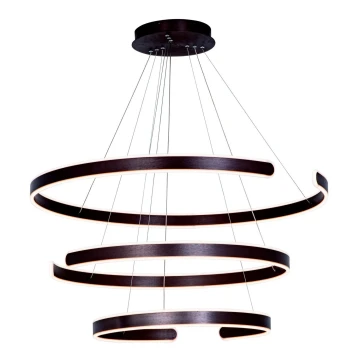 Zambelis 2015 - Lámpara de araña LED regulable LED/120W/230V marrón