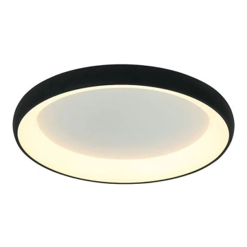 Zambelis 2048 - Plafón LED regulable LED/50W/230V diá. 60 cm negro