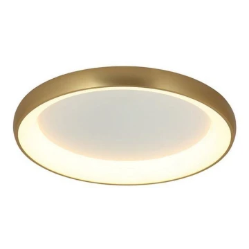 Zambelis 2058 - Plafón LED regulable LED/60W/230V diá. 80 cm dorado