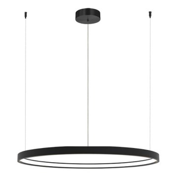 Zambelis 23033 - Lámpara de araña LED regulable LED/28W/230V 3000K diá. 60 cm negro