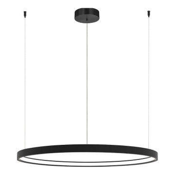 Zambelis 23035 - Lámpara de araña LED regulable LED/45W/230V 3000K diá. 90 cm negro