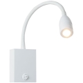 Zambelis H33 - Lámpara LED flexible pequeña LED/3W/230V blanco