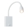 Zambelis H33 - Lámpara LED flexible pequeña LED/3W/230V blanco