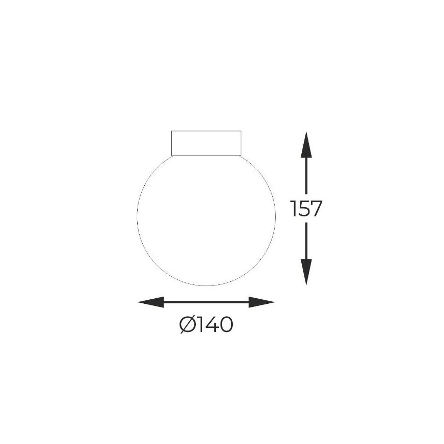 Zuma Line - Plafón 1xG9/4W/230V negro